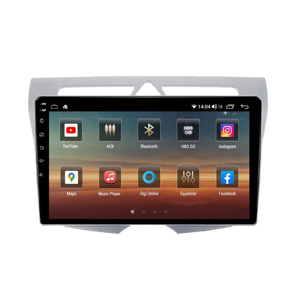 Navigatie dedicata cu Android Kia Picanto I 2007 - 2011, 6GB RAM, Radio GPS Dual Zone, Display HD QLED 9