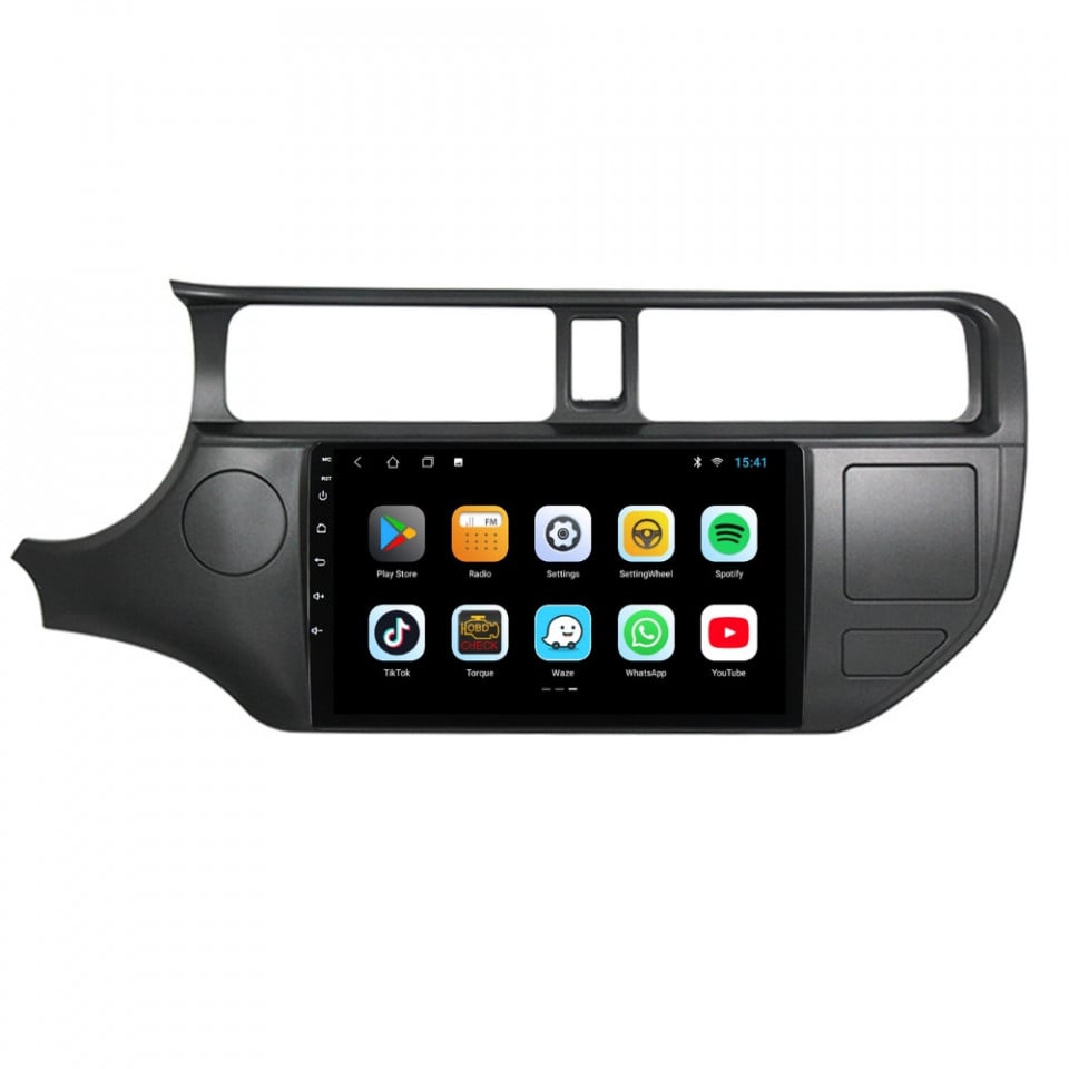 Navigatie dedicata cu Android Kia Rio III 2011 - 2014, 2GB RAM, Radio GPS Dual Zone, Display HD IPS 9