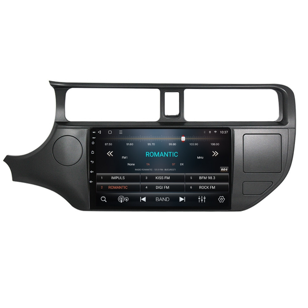 Navigatie dedicata cu Android Kia Rio III 2011 - 2014, 2GB RAM, Radio GPS Dual Zone, Display HD QLED 9