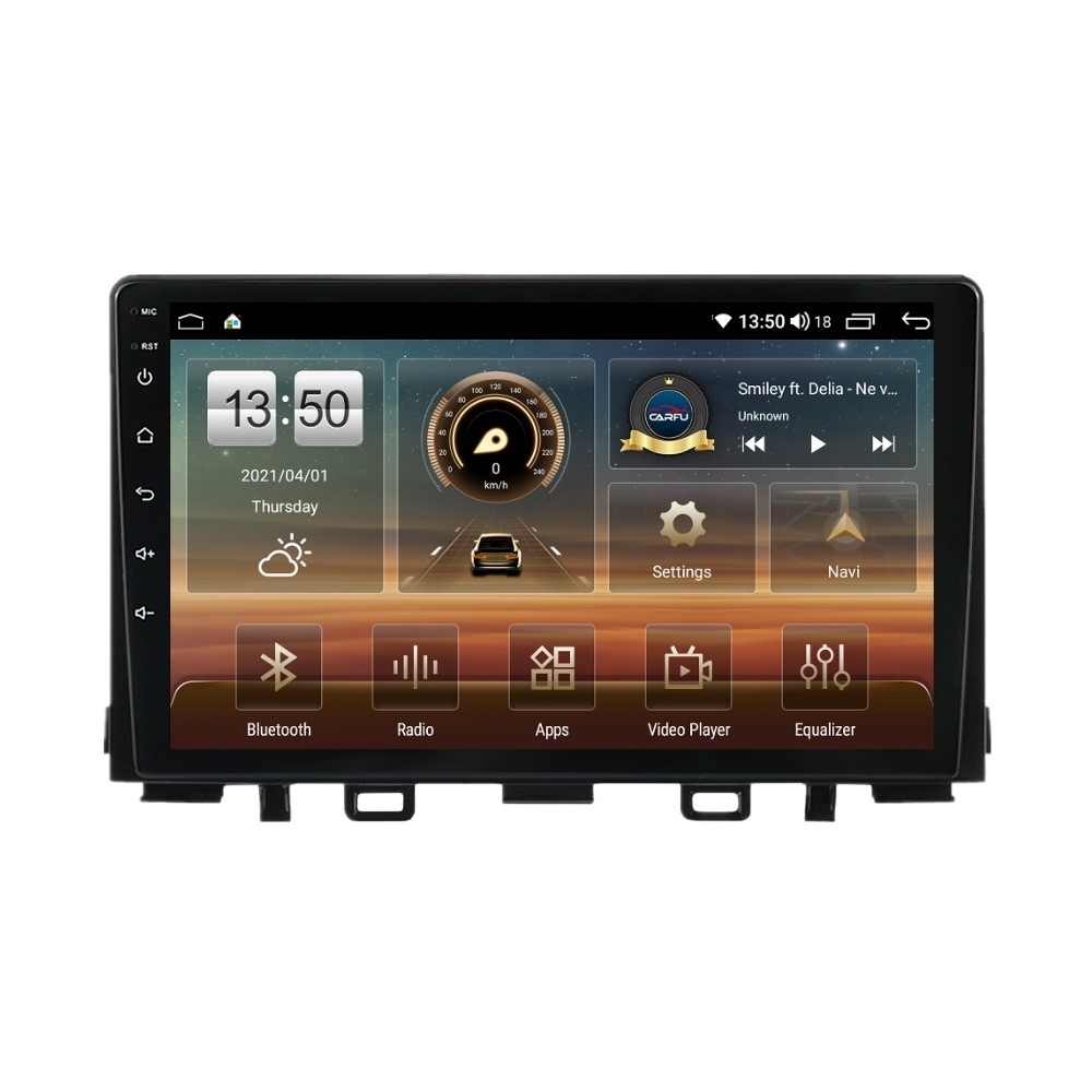 Navigatie dedicata cu Android Kia Rio IV 2017 - 2024, 2GB RAM, Radio GPS Dual Zone, Display HD QLED 9