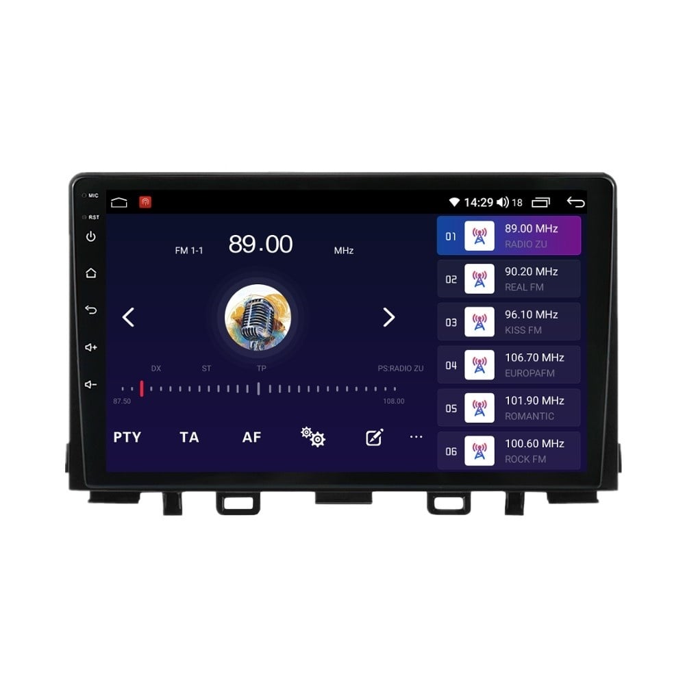 Navigatie dedicata cu Android Kia Rio IV 2017 - 2024, 8GB RAM, Radio GPS Dual Zone, Display HD QLED 9