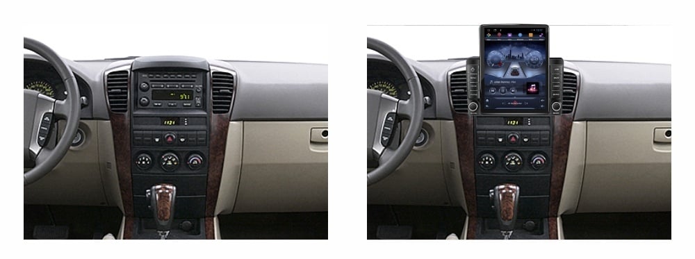 Navigatie dedicata cu Android Kia Sorento I 2002 - 2006, 2GB RAM, Radio GPS Dual Zone, Touchscreen IPS 9.7