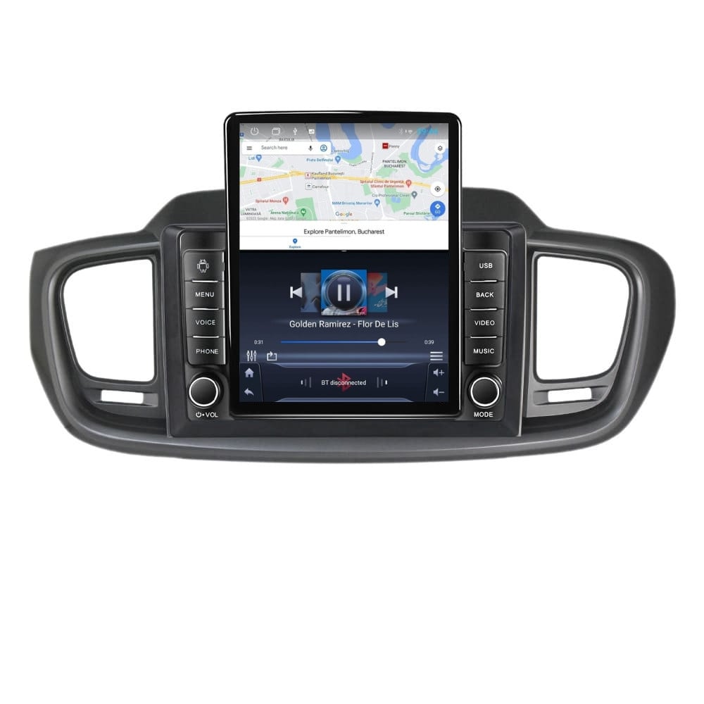 Navigatie dedicata cu Android KIA Sorento III 2015 - 2020, 1GB RAM, Radio GPS Dual Zone, Touchscreen IPS 9.7