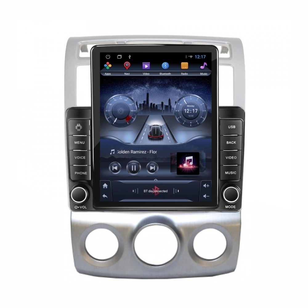 Navigatie dedicata cu Android KIA Sportage 2004 - 2010 fabricata in Coreea, clima manuala, 2GB RAM, Radio GPS Dual Zone, Touchscreen IPS 9.7