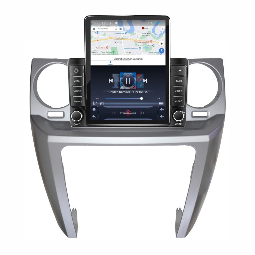 Navigatie dedicata cu Android Land Rover Discovery III 2004 - 2009, 1GB RAM, Radio GPS Dual Zone, Touchscreen IPS 9.7" HD tip Tesla, Internet Wi-Fi, Bluetooth, MirrorLink, USB - Imagine 3