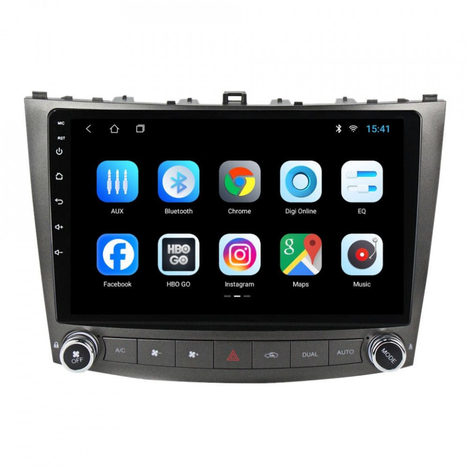 Navigatie dedicata cu Android Lexus IS 2005 - 2013, 1GB RAM, Radio GPS Dual Zone, Display HD IPS 10