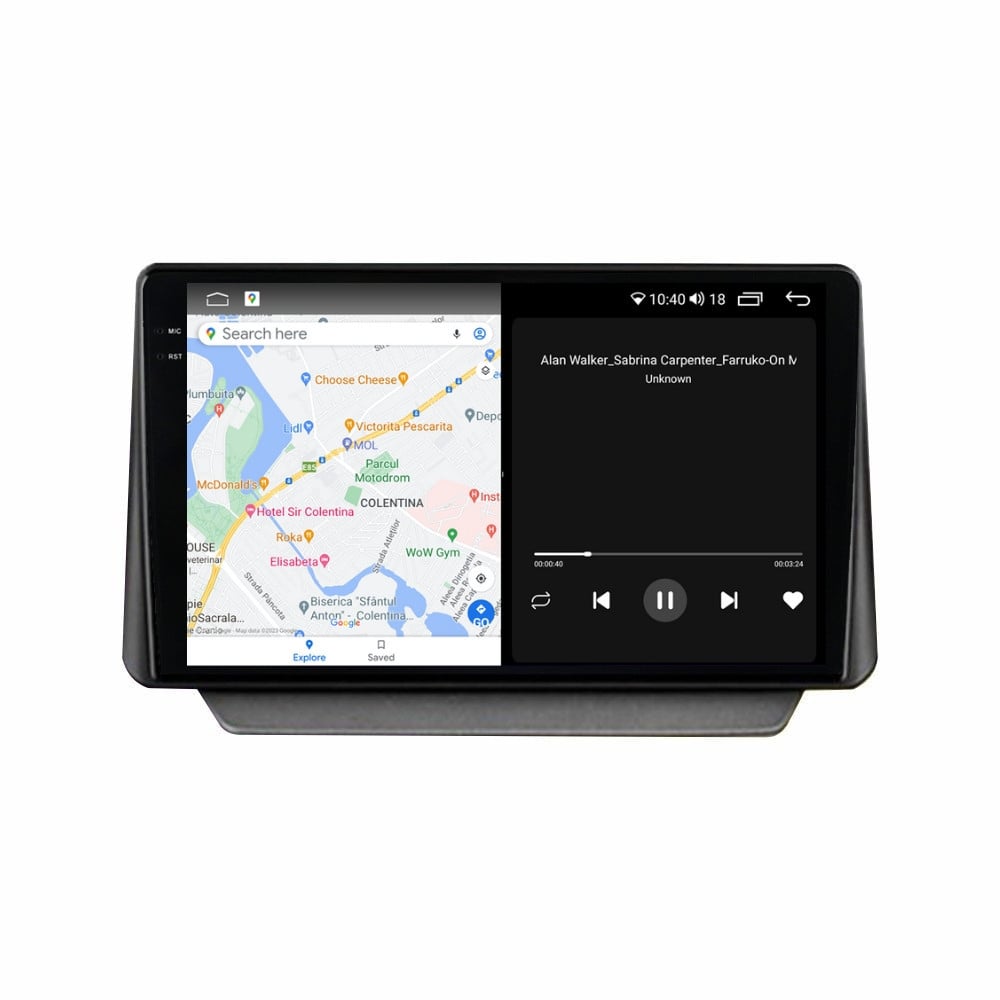 Navigatie dedicata cu Android Mazda 2 2014 - 2022 / CX-3 dupa 2015, 8GB RAM, Radio GPS Dual Zone, Display 2K QLED 9.5