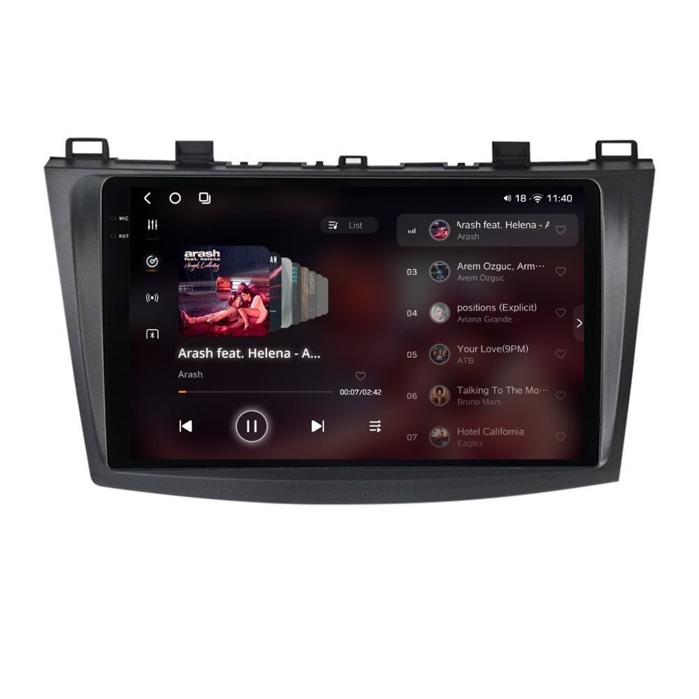 Navigatie dedicata cu Android Mazda 3 2009 - 2013, 12GB RAM, Radio GPS Dual Zone, Display 2K QLED 9.5