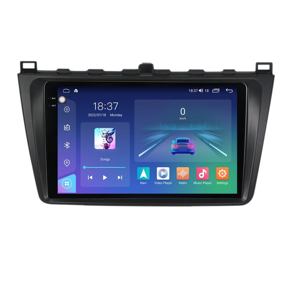 Navigatie dedicata cu Android Mazda 6 2008 - 2013, 8GB RAM, Radio GPS Dual Zone, Display 2K QLED 9.5