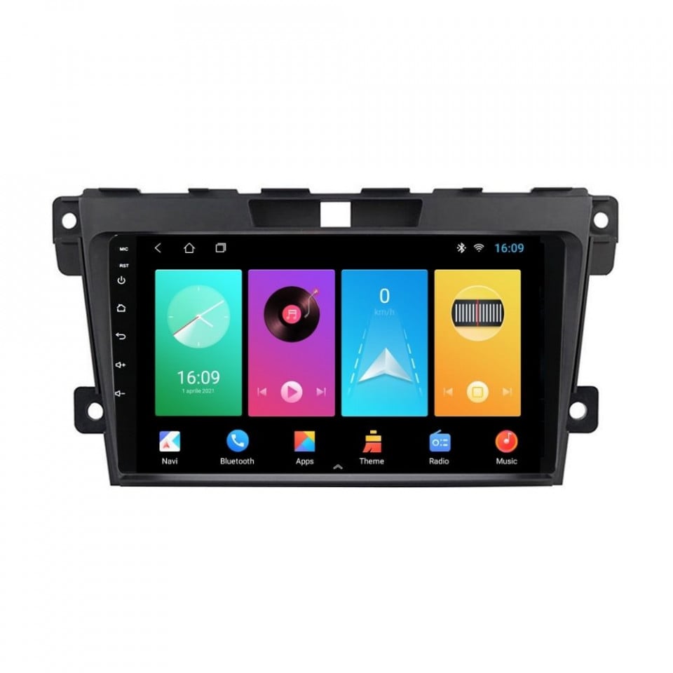 Navigatie dedicata cu Android Mazda CX-7 2006 - 2015, 2GB RAM, Radio GPS Dual Zone, Display HD IPS 9