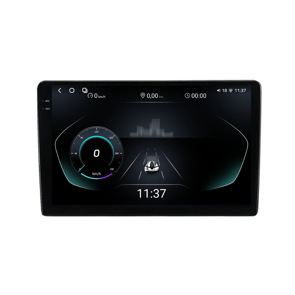 Navigatie dedicata cu Android Mercedes CLK C209 2002 - 2005, 12GB RAM, Radio GPS Dual Zone, Display 2K QLED 9.5