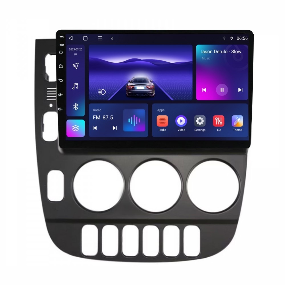 Navigatie dedicata cu Android Mercedes ML W163 1998 - 2001, 3GB RAM, Radio GPS Dual Zone, Display HD QLED 9