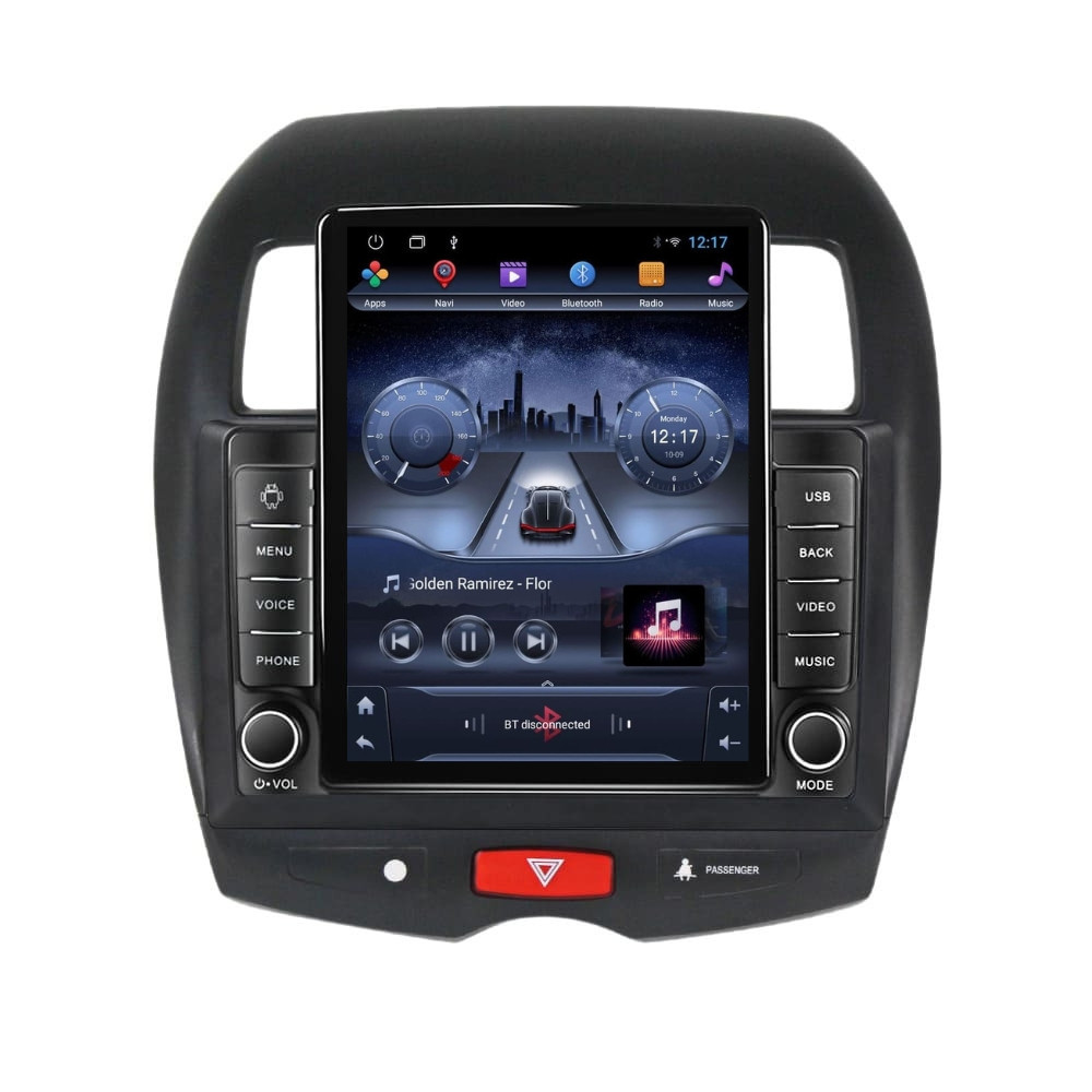 Navigatie dedicata cu Android Mitsubishi ASX 2010 - 2016, 1GB RAM, Radio GPS Dual Zone, Touchscreen IPS 9.7