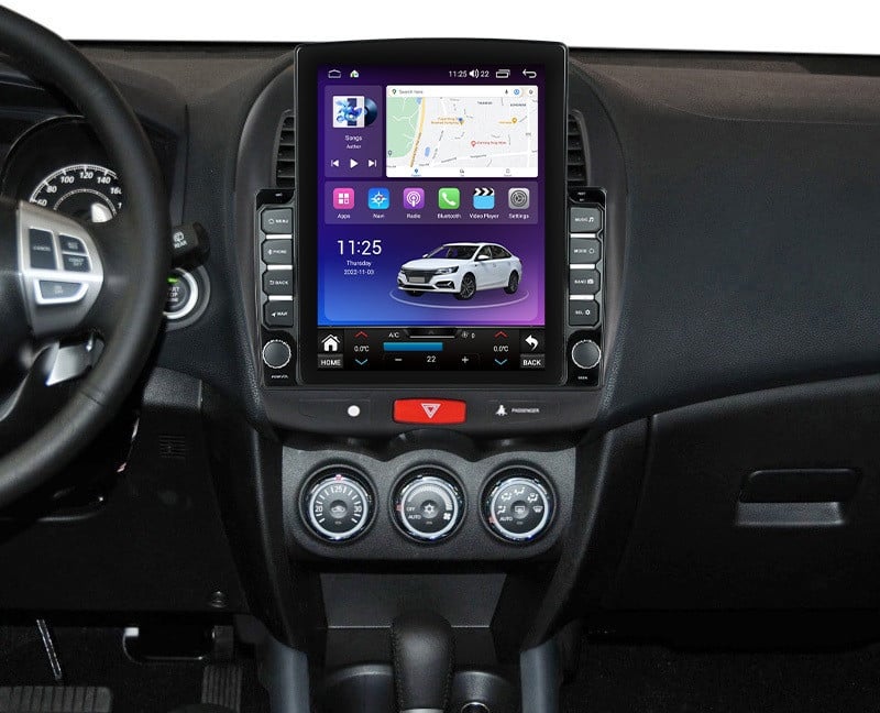 Navigatie dedicata cu Android Mitsubishi ASX 2010 - 2016, 8GB RAM, Radio GPS Dual Zone, Touchscreen IPS 9.7