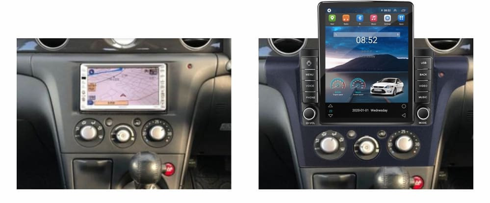 Navigatie dedicata cu Android Mitsubishi Outlander I 2001 - 2006, 2GB RAM, Radio GPS Dual Zone, Touchscreen IPS 9.7