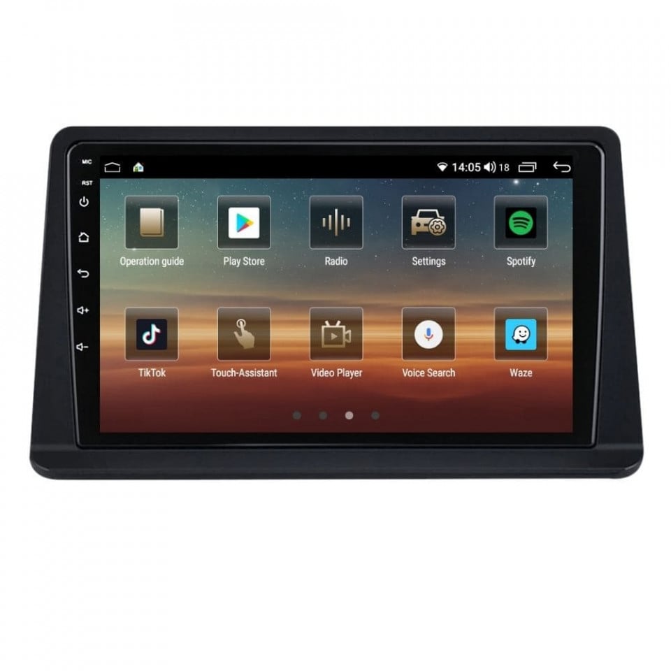 Navigatie dedicata cu Android Mitsubishi Pajero II 1990 - 2001, 6GB RAM, Radio GPS Dual Zone, Display HD QLED 9