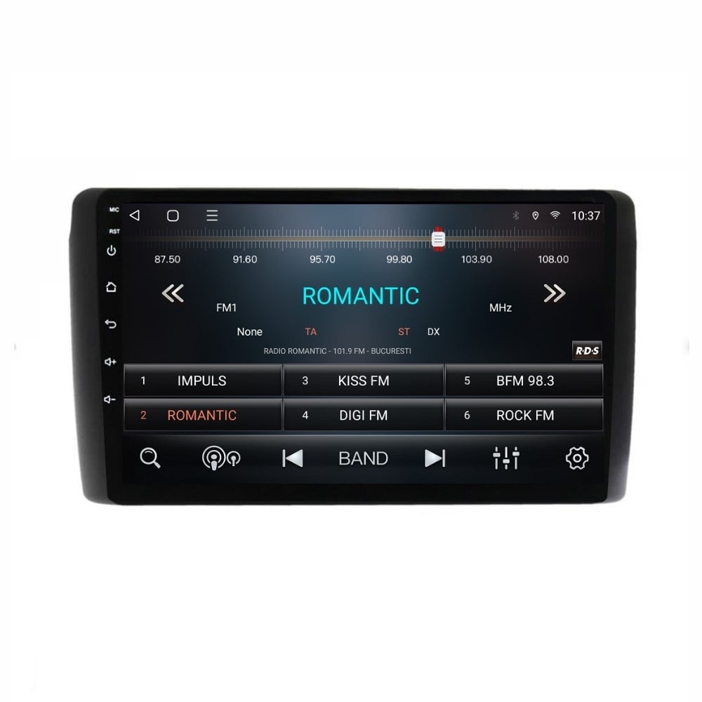 Navigatie dedicata cu Android Nissan Leaf I 2010 - 2017, 3GB RAM, Radio GPS Dual Zone, Display HD QLED 9