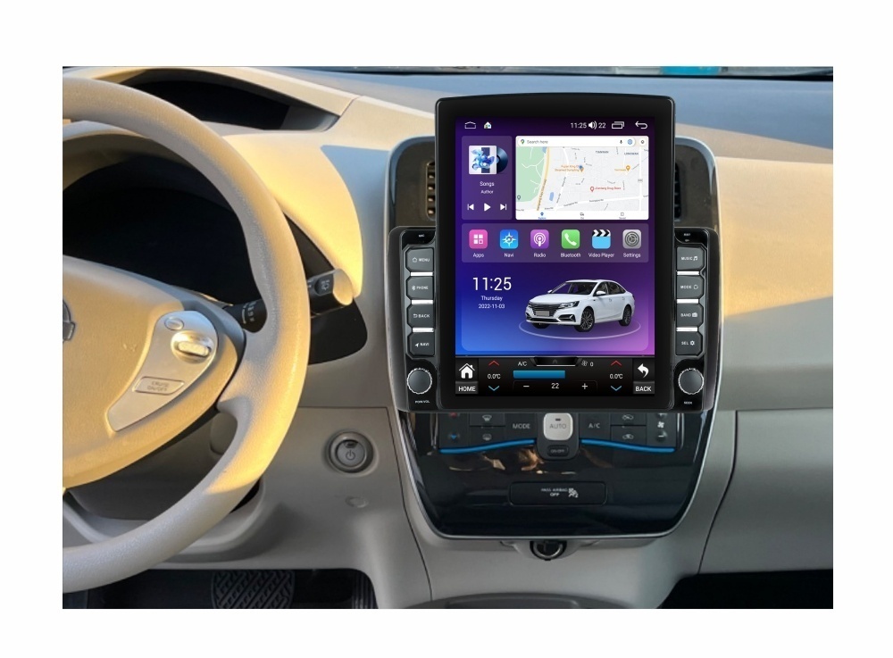 Navigatie dedicata cu Android Nissan Leaf I 2010 - 2017, 8GB RAM, Radio GPS Dual Zone, Touchscreen IPS 9.7