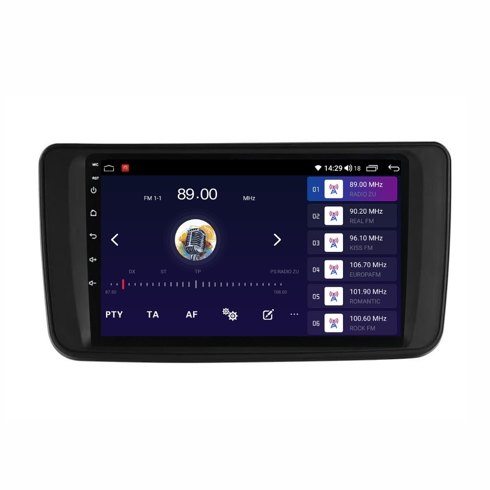 Navigatie dedicata cu Android Nissan Leaf II 2017 - 2025, 4GB RAM, Radio GPS Dual Zone, Display HD QLED 9