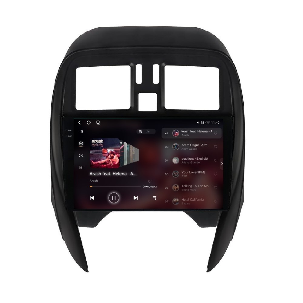 Navigatie dedicata cu Android Nissan Micra IV 2014 - 2017, 12GB RAM, Radio GPS Dual Zone, Display 2K QLED 9.5