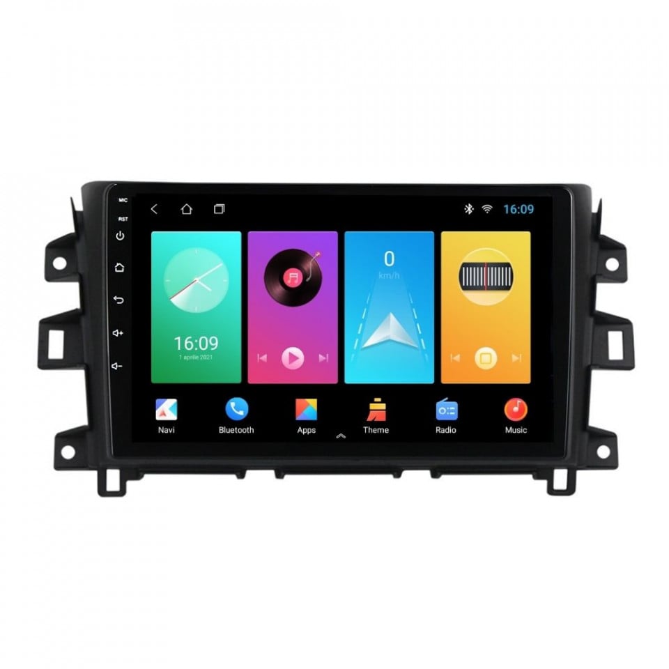 Navigatie dedicata cu Android Nissan Navara / NP300 D23 dupa 2014, 2GB RAM, Radio GPS Dual Zone, Display HD IPS 9