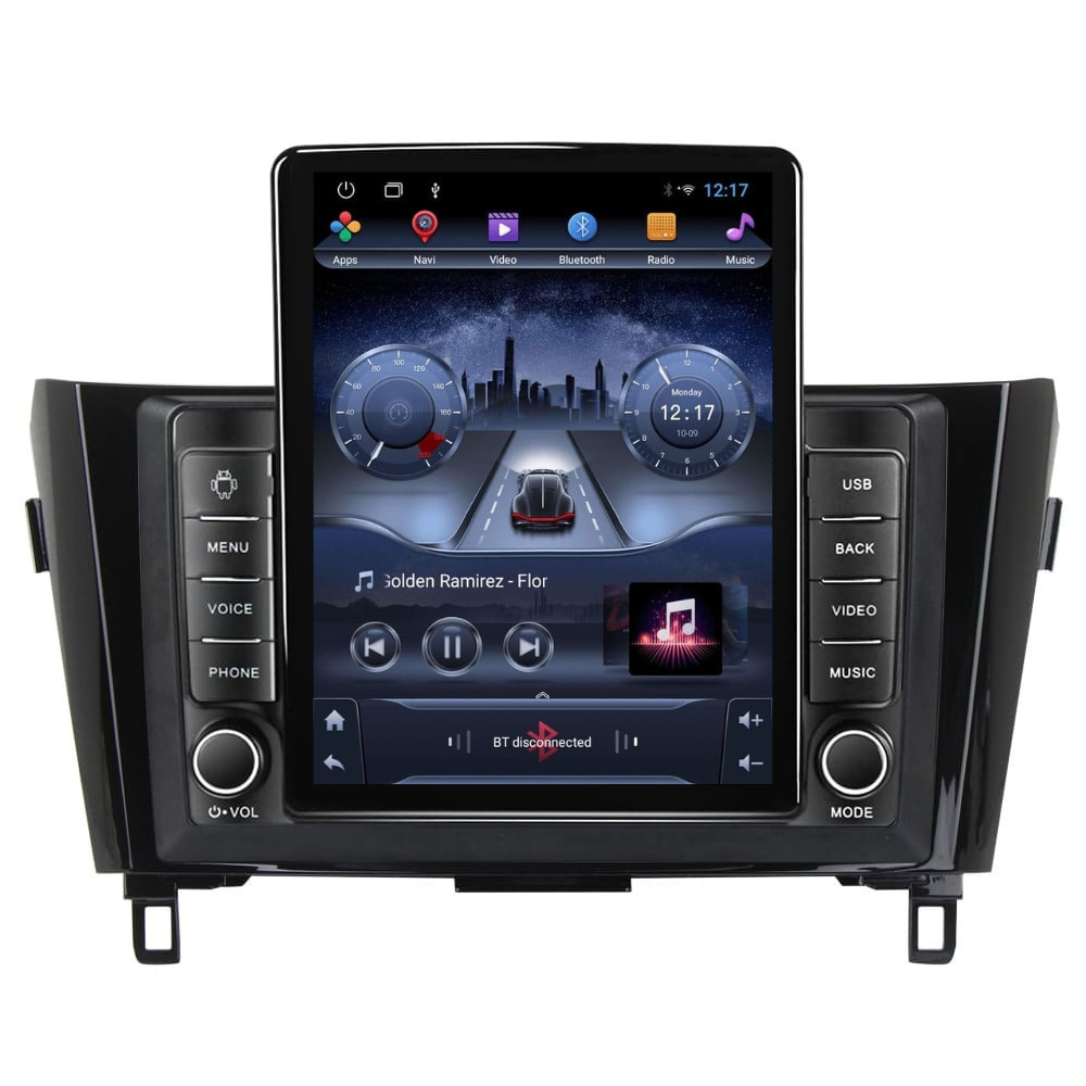 Navigatie dedicata cu Android Nissan Qashqai II 2014 - 2021, 1GB RAM, Radio GPS Dual Zone, Touchscreen IPS 9.7