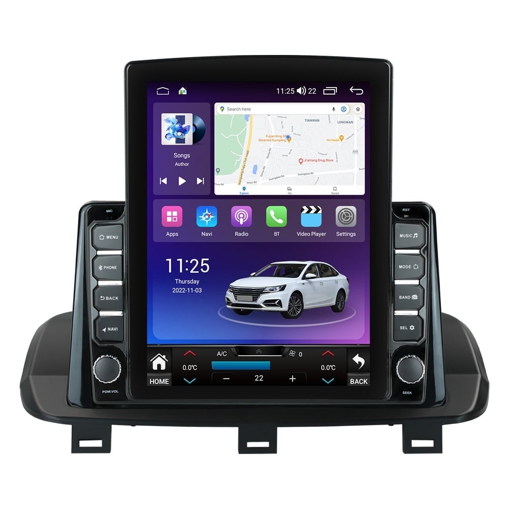 Navigatie dedicata cu Android Nissan Qashqai III dupa 2021, 8GB RAM, Radio GPS Dual Zone, Touchscreen IPS 9.7