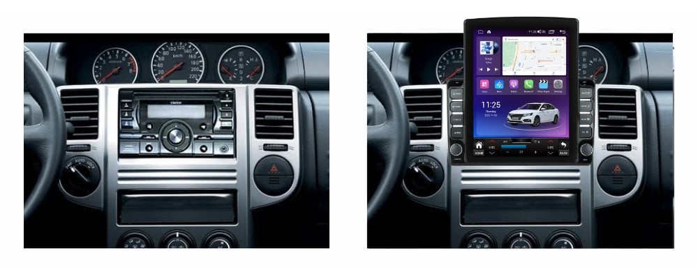 Navigatie dedicata cu Android Nissan X-Trail T30 2001 - 2007, 4GB RAM, Radio GPS Dual Zone, Touchscreen IPS 9.7