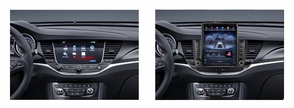 Navigatie dedicata cu Android Opel Grandland X 2017 - 2021, 2GB RAM, Radio GPS Dual Zone, Touchscreen IPS 9.7