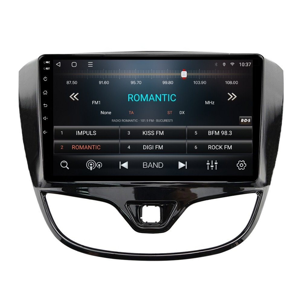 Navigatie dedicata cu Android Opel Karl 2015 - 2019, 2GB RAM, Radio GPS Dual Zone, Display HD QLED 9