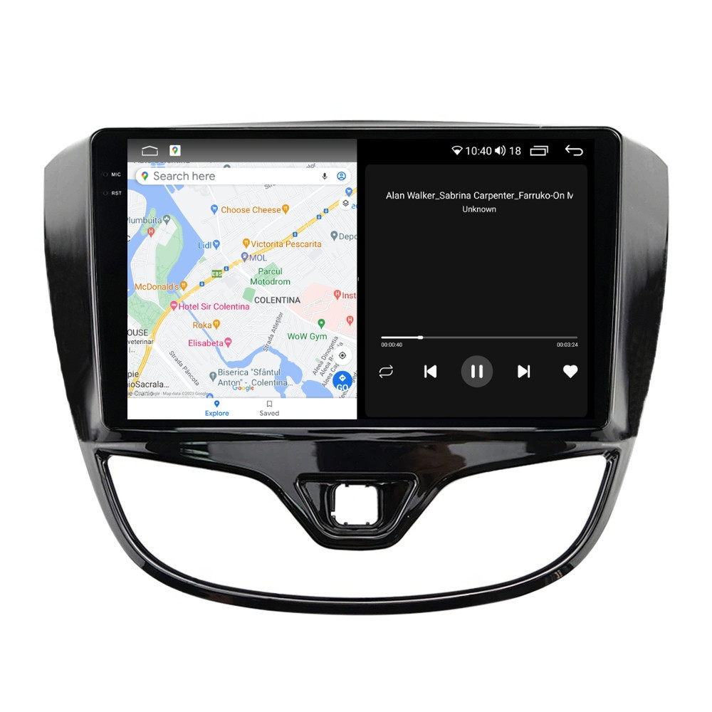 Navigatie dedicata cu Android Opel Karl 2015 - 2019, 8GB RAM, Radio GPS Dual Zone, Display 2K QLED 9.5