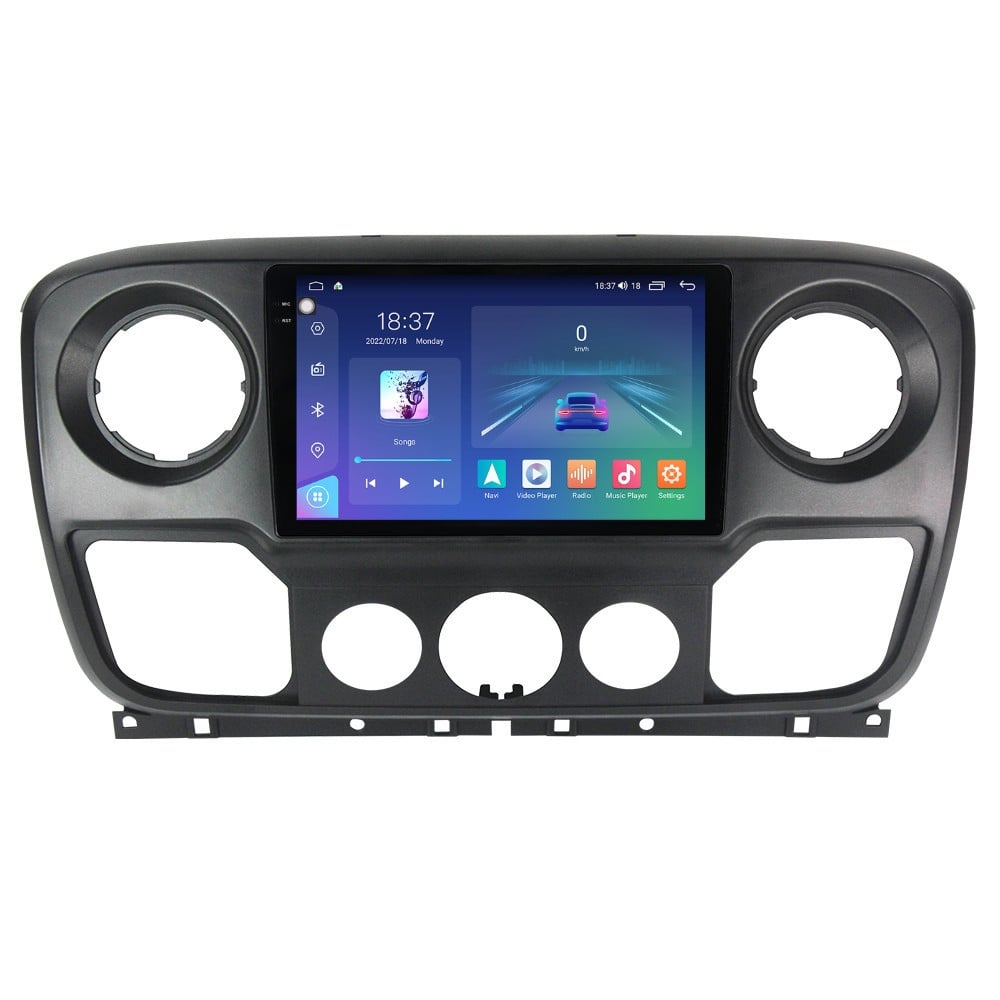 Navigatie dedicata cu Android Opel Movano B 2010 - 2019, 4GB RAM, Radio GPS Dual Zone, Display 2K QLED 10.36