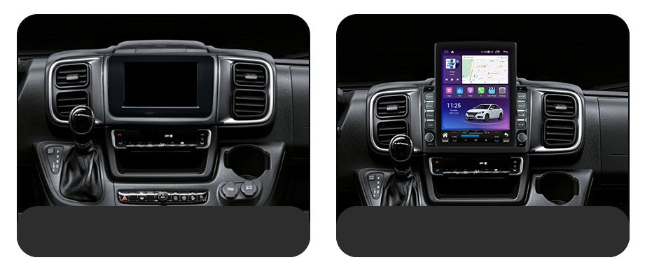 Navigatie dedicata cu Android Opel Movano C dupa 2022, 1GB RAM, Radio GPS Dual Zone, Touchscreen IPS 9.7