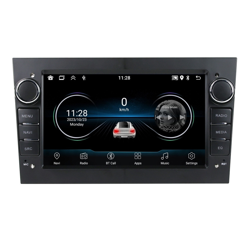 Navigatie dedicata cu Android Opel Vectra C 2002 - 2009, negru, 2GB RAM, Radio GPS Dual Zone, Display HD 7