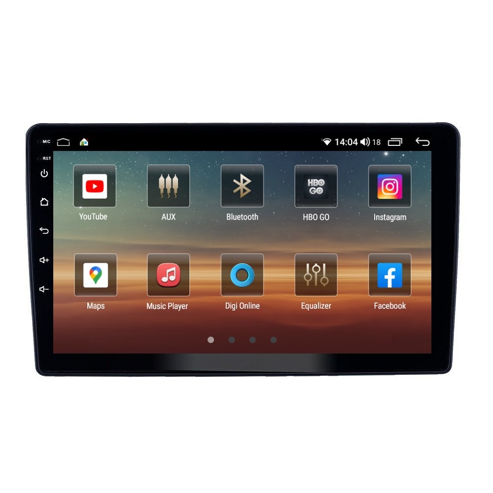 Navigatie dedicata cu Android Peugeot 307 2000 - 2013, 6GB RAM, Radio GPS Dual Zone, Display HD QLED 9