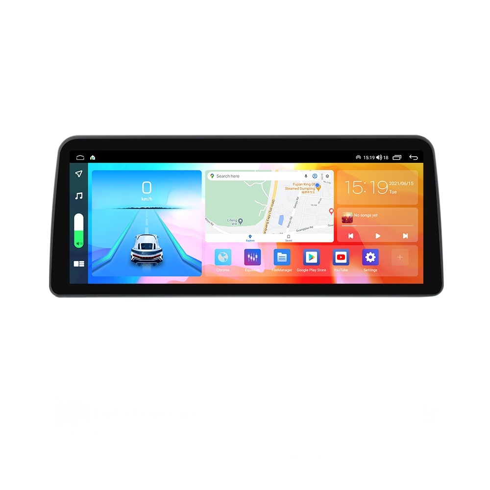 Navigatie dedicata cu Android Peugeot 508 I 2010 - 2018, 8GB RAM, Radio GPS Dual Zone, Display QLED 12.3