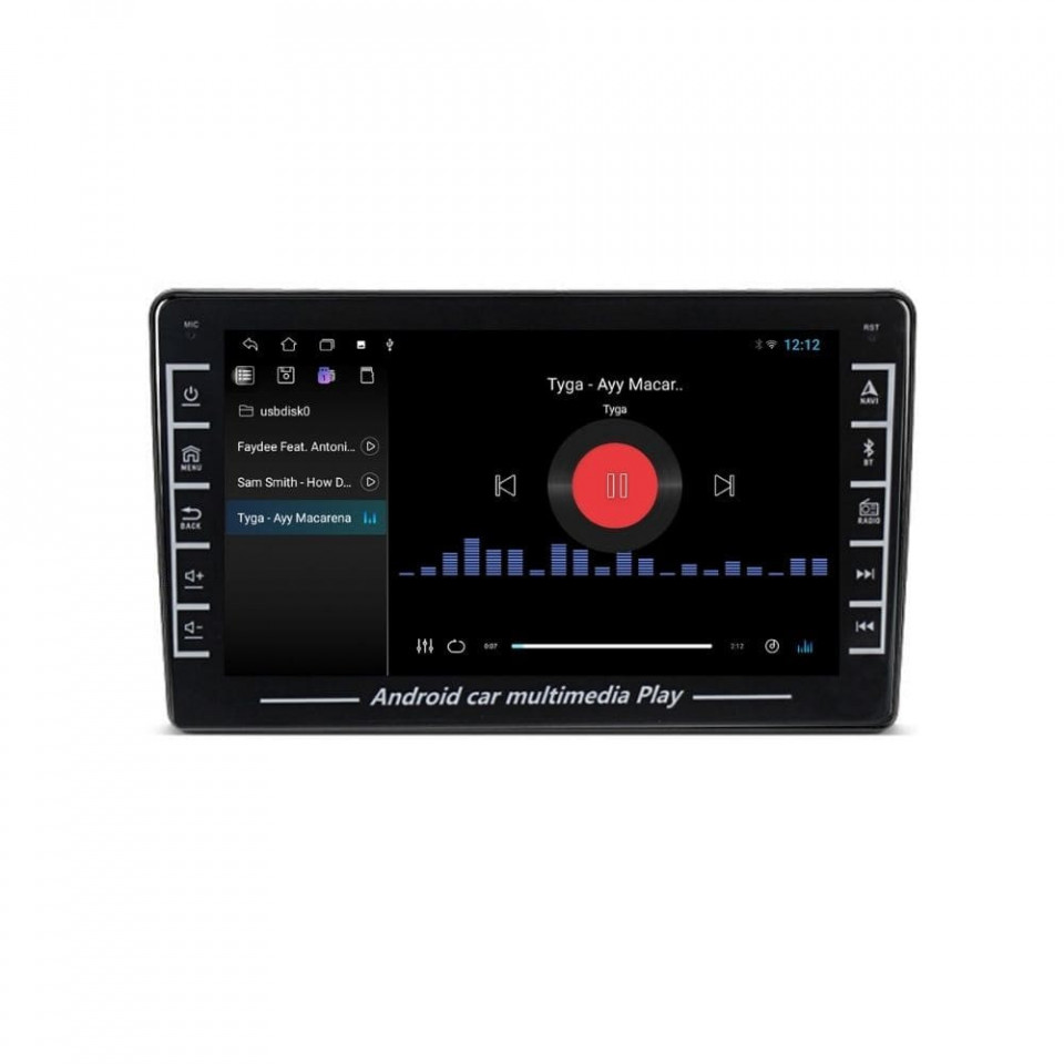 Navigatie dedicata cu Android Peugeot Partner 2008 - 2018, 1GB RAM, Radio GPS Dual Zone, Display HD IPS 8