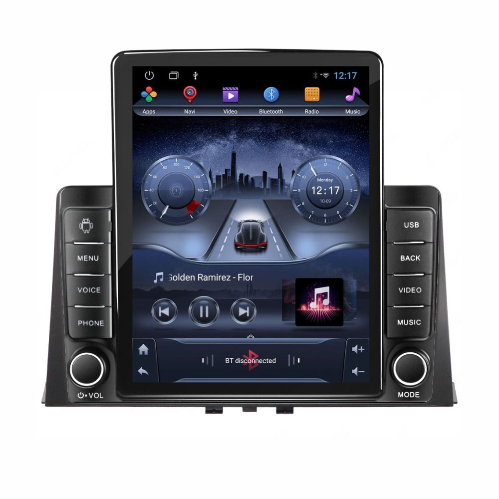 Navigatie dedicata cu Android Peugeot Partner dupa 2018, 2GB RAM, Radio GPS Dual Zone, Touchscreen IPS 9.7