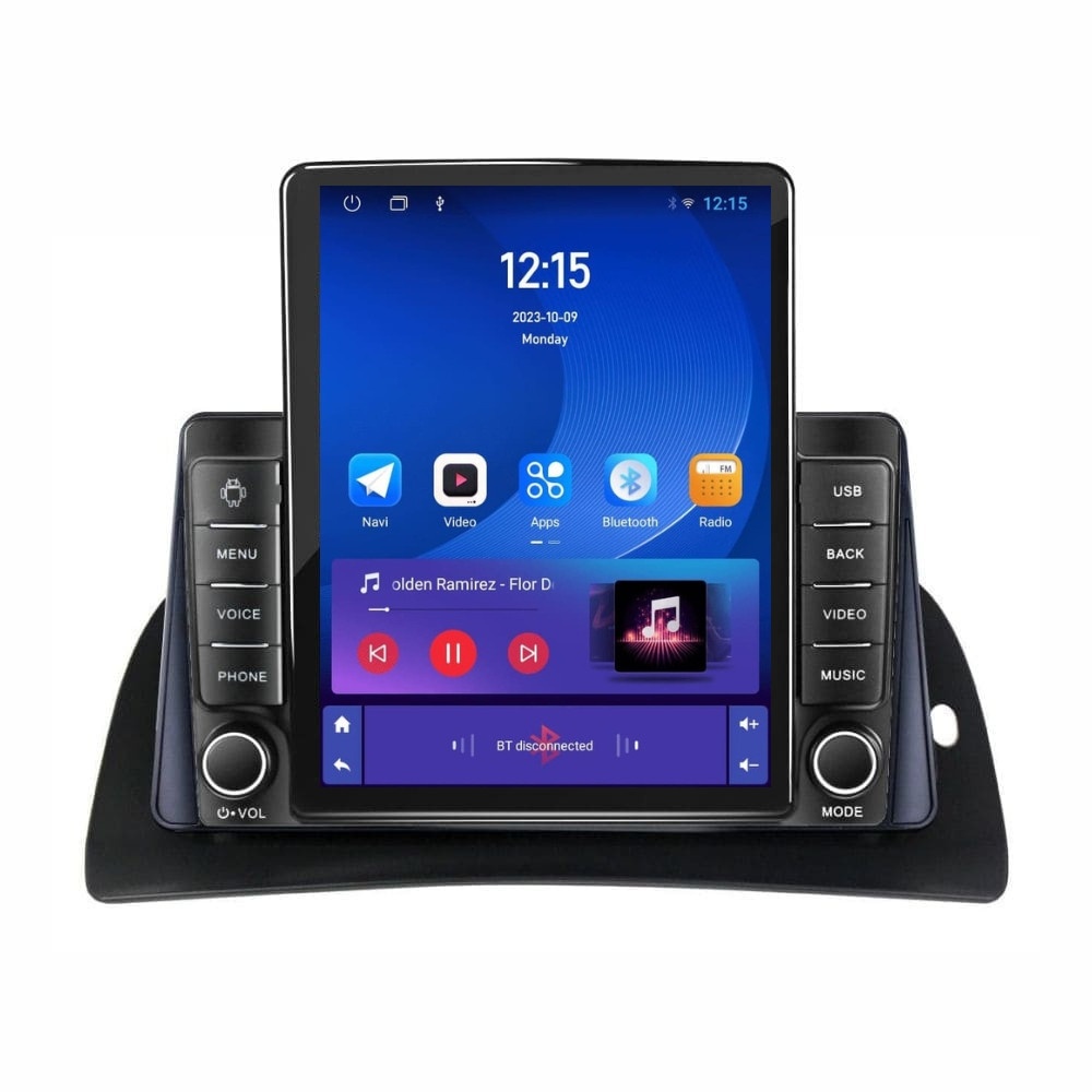 Navigatie dedicata cu Android Renault Kangoo II 2008 - 2021, 1GB RAM, Radio GPS Dual Zone, Touchscreen IPS 9.7