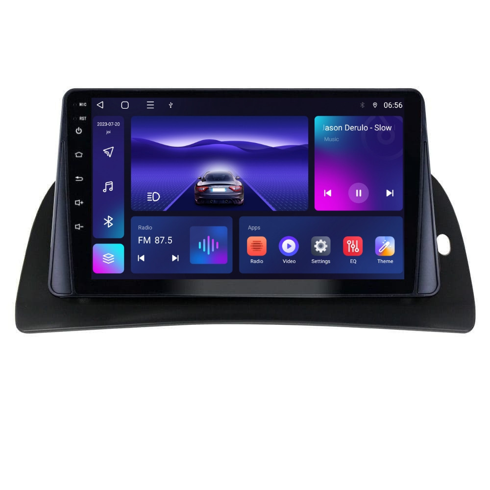 Navigatie dedicata cu Android Renault Kangoo II 2008 - 2021, 2GB RAM, Radio GPS Dual Zone, Display HD QLED 9