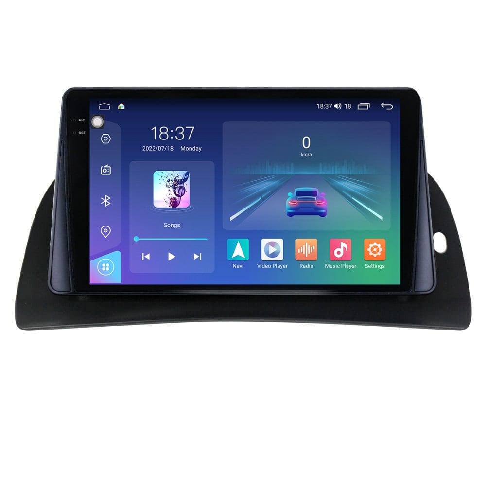 Navigatie dedicata cu Android Renault Kangoo II 2014 - 2021, 4GB RAM, Radio GPS Dual Zone, Display 2K QLED 9.5