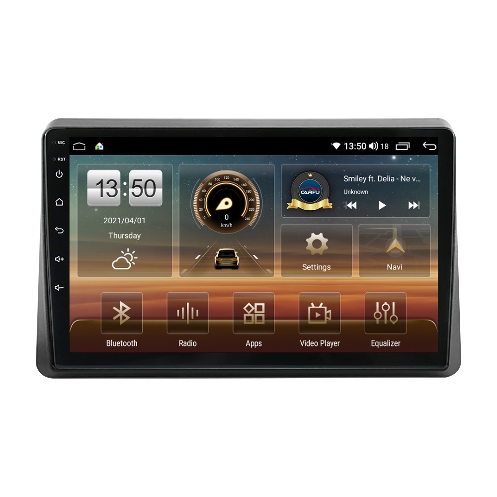 Navigatie dedicata cu Android Renault Master III 2020 - 2024, 8GB RAM, Radio GPS Dual Zone, Display HD QLED 10