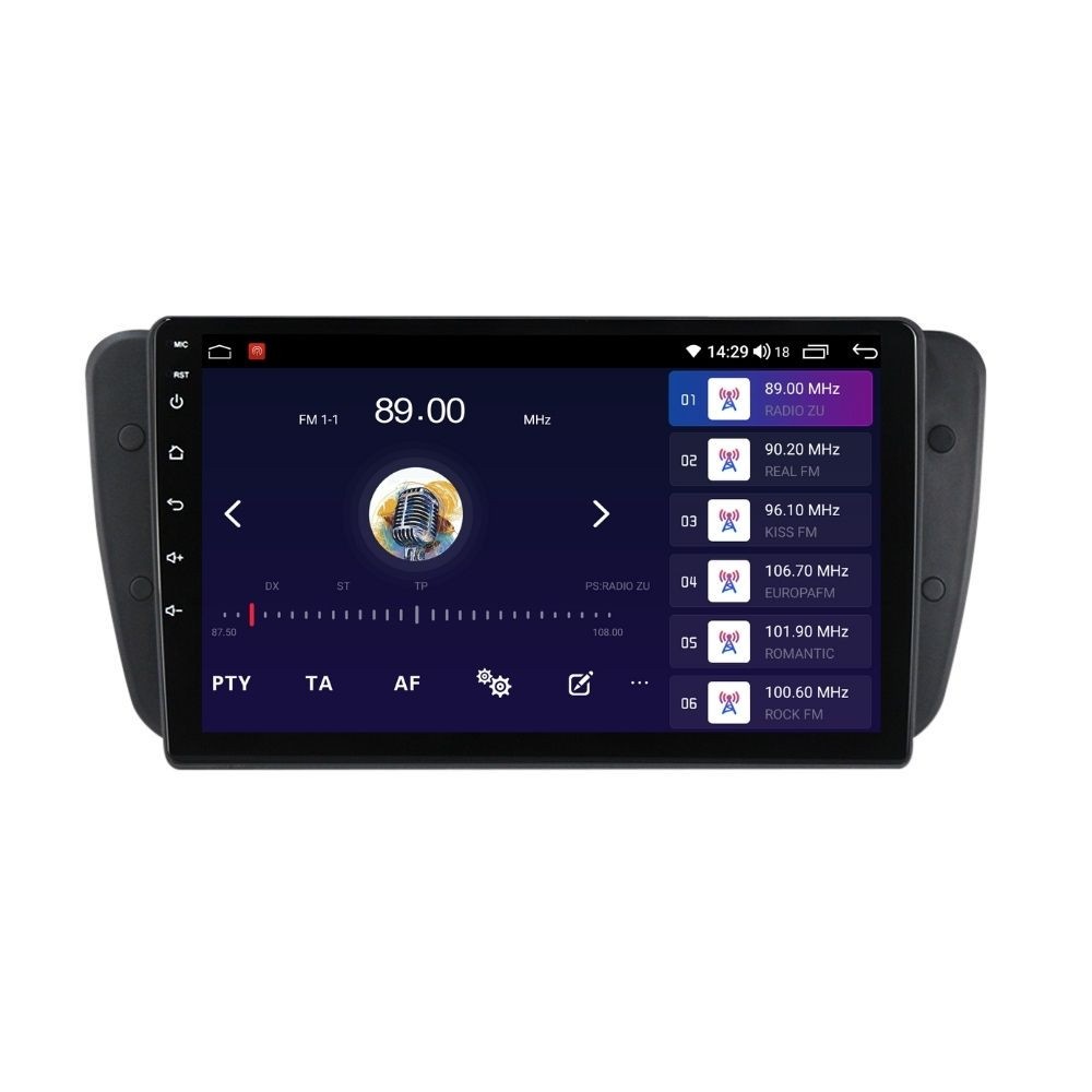 Navigatie dedicata cu Android Seat Ibiza IV 2008 - 2013, 2GB RAM, Radio GPS Dual Zone, Display HD QLED 9