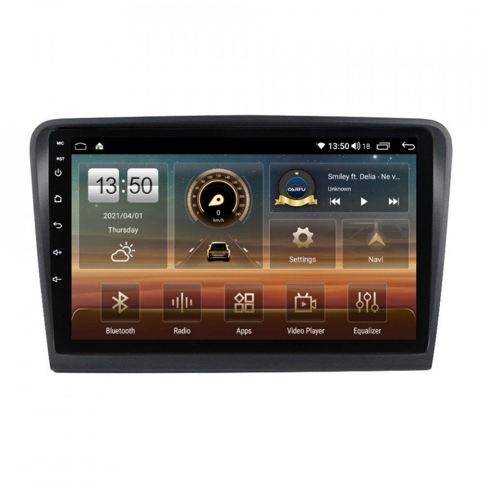 Navigatie dedicata cu Android Skoda Superb II 2008 - 2015, 6GB RAM, Radio GPS Dual Zone, Display HD QLED 10