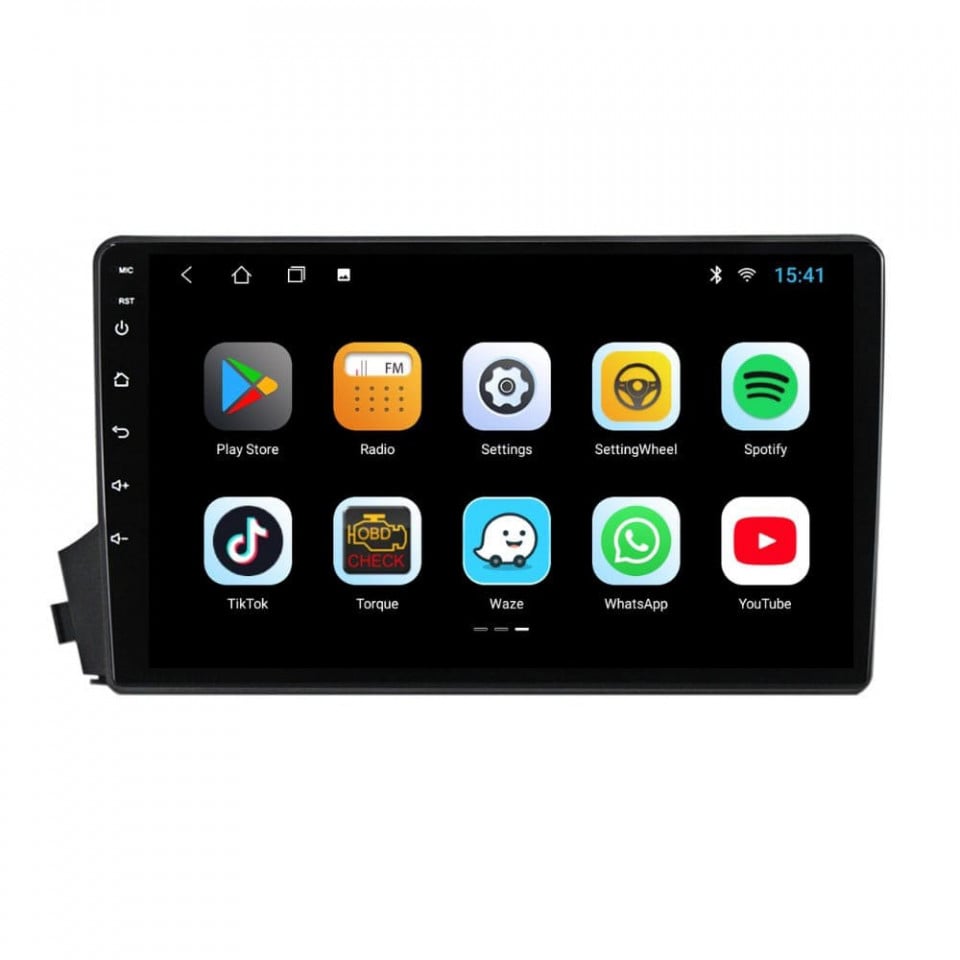 Navigatie dedicata cu Android Ssangyong Kyron 2005 - 2011, 1GB RAM, Radio GPS Dual Zone, Display HD IPS 9