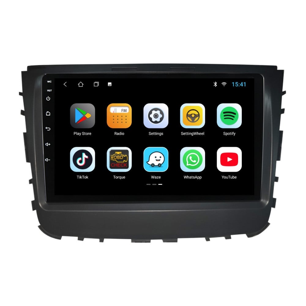 Navigatie dedicata cu Android Ssangyong Musso dupa 2018, 2GB RAM, Radio GPS Dual Zone, Display HD IPS 9