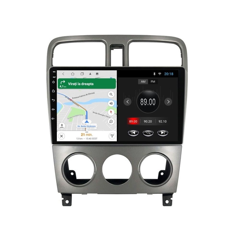 Navigatie dedicata cu Android Subaru Forester 2002 - 2008, 1GB RAM, Radio GPS Dual Zone, Display HD IPS 9" Touchscreen, Internet Wi-Fi, Bluetooth, MirrorLink, USB - Imagine 8