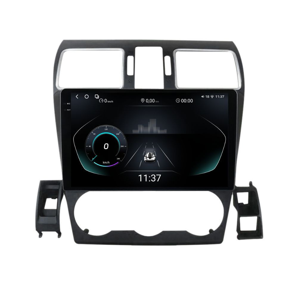 Navigatie dedicata cu Android Subaru Forester 2013 - 2018, 12GB RAM, Radio GPS Dual Zone, Display 2K QLED 9.5