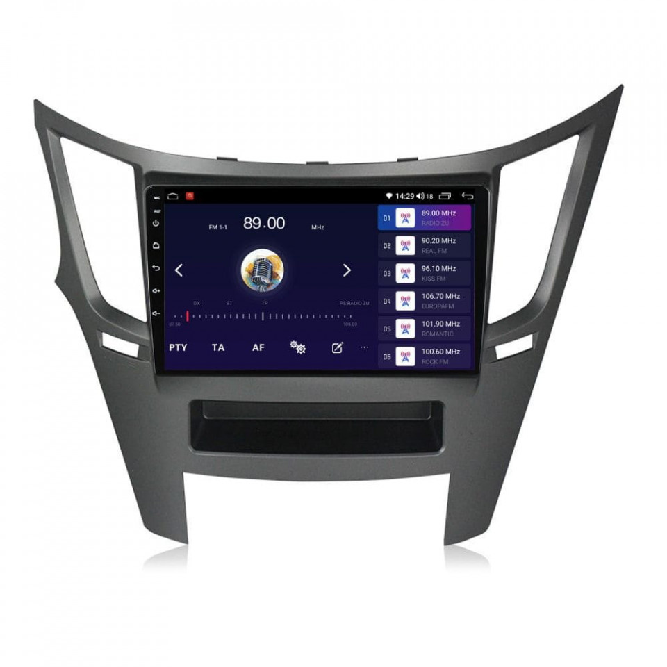 Navigatie dedicata cu Android Subaru Outback / Legacy 2009 - 2014, 4GB RAM, Radio GPS Dual Zone, Display HD QLED 9