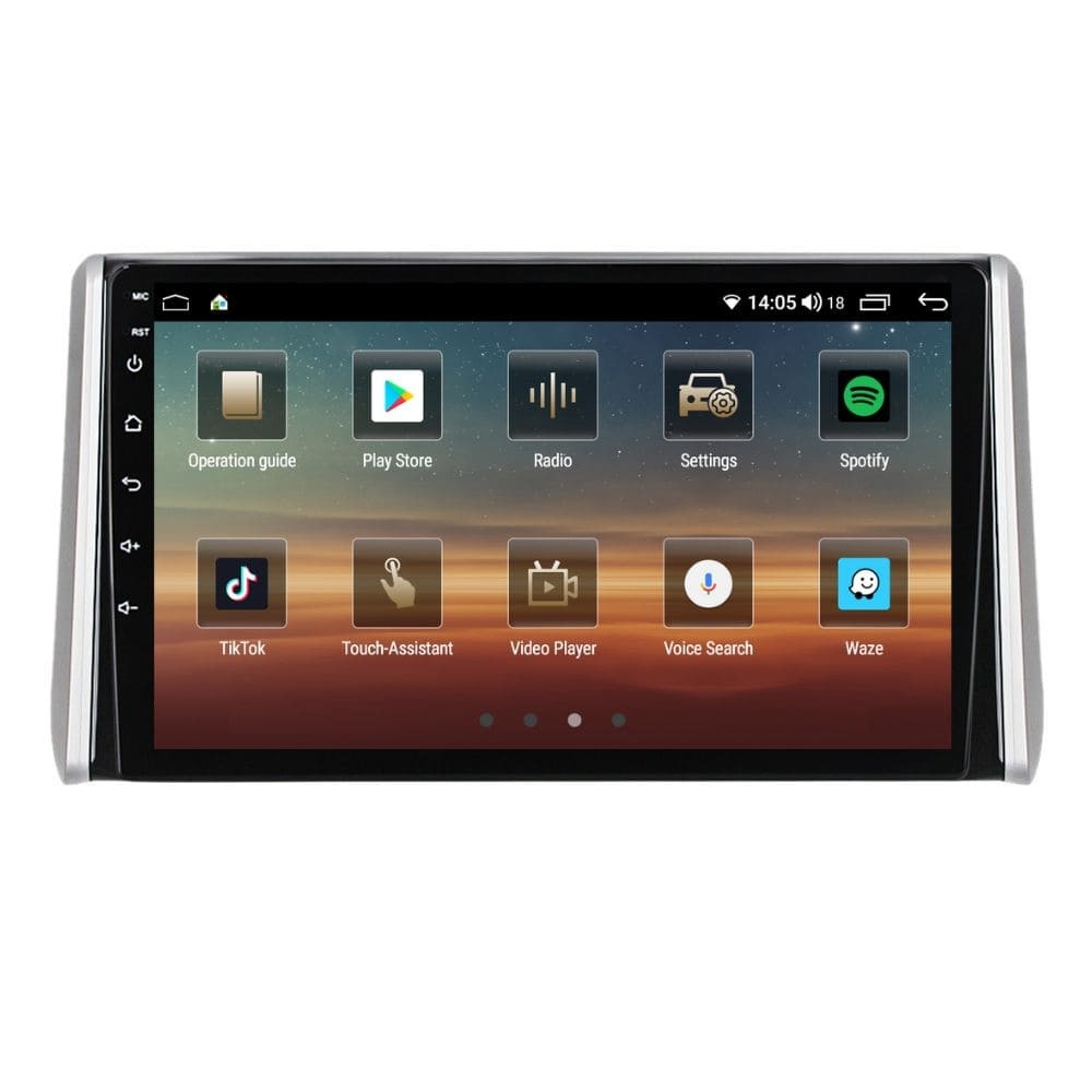 Navigatie dedicata cu Android Suzuki Across dupa 2020, 4GB RAM, Radio GPS Dual Zone, Display HD QLED 10